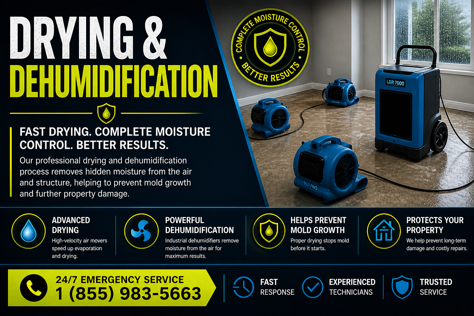 Drying and Dehumidification
