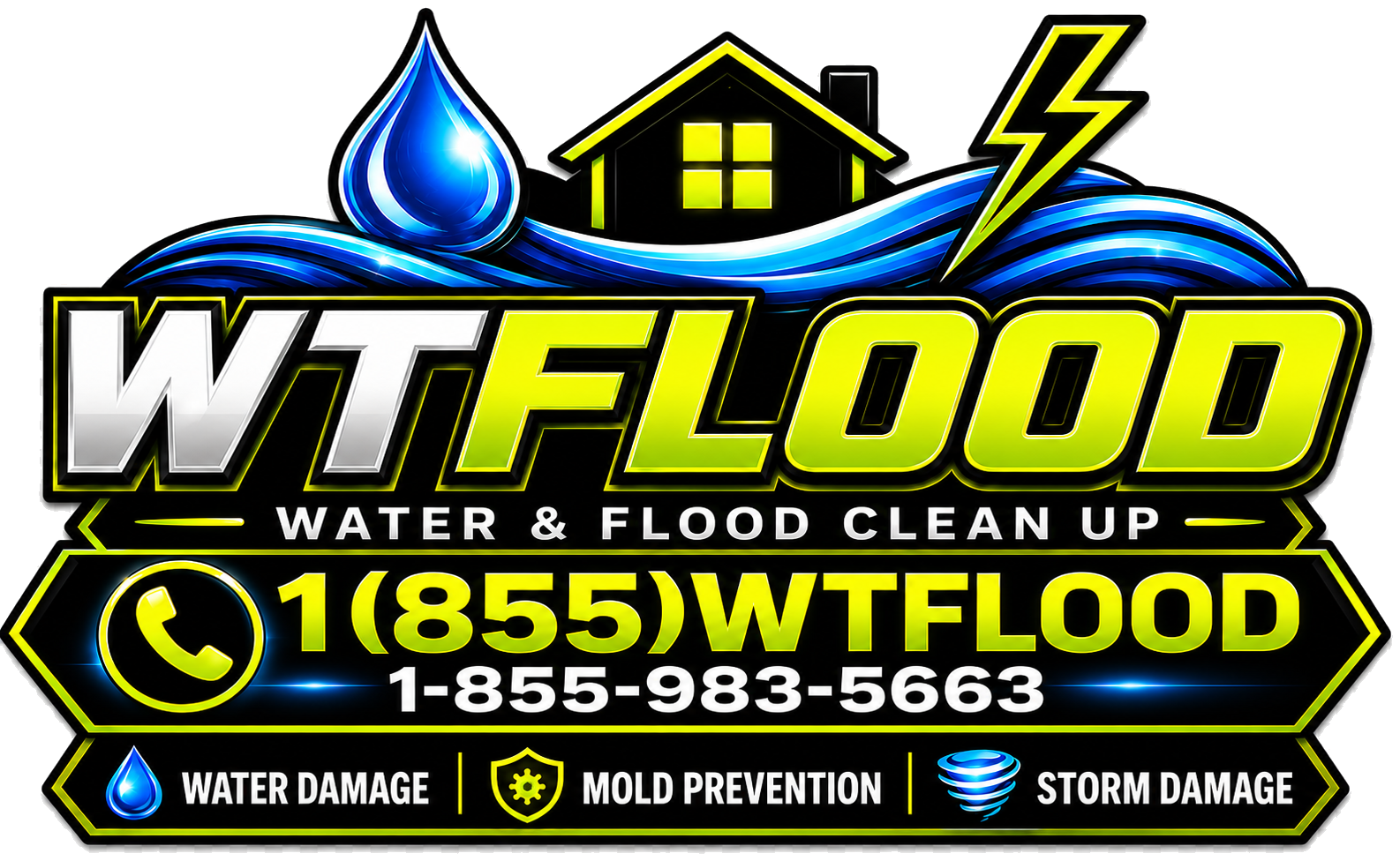 WTFLOOD Logo